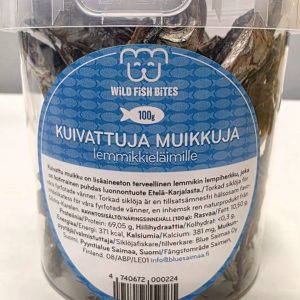 Wild Fish Bites Kuivattuja muikkuja 100g